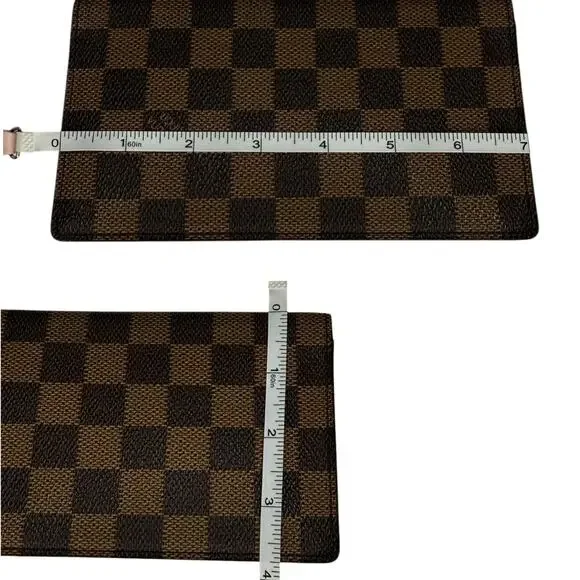 Louis Vuitton Damier Ebene Centenaire 1896-1996 Long Wallet/Passport Holder - Picture 9 of 12